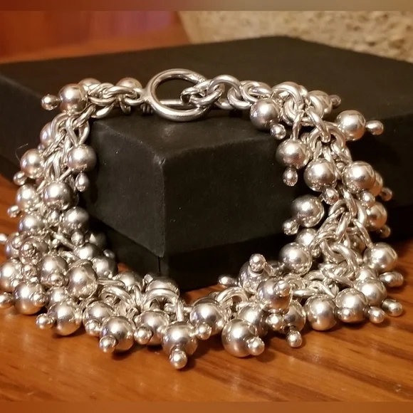 Silpada Sterling Silver Cha Cha Bracelet